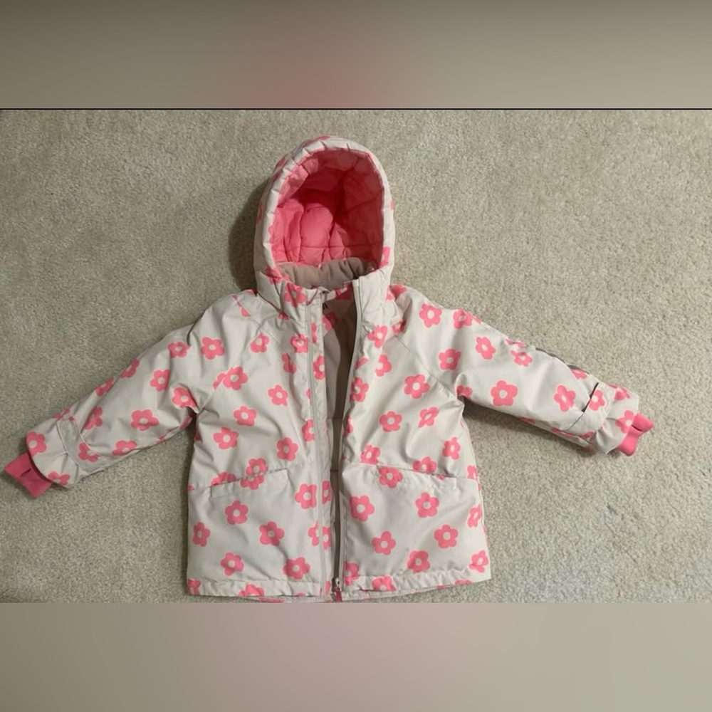 Printed Puffer Jacket